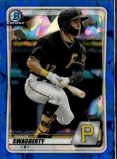 2020 Bowman Draft Sapphire Edition #BD-47 Travis Swaggerty