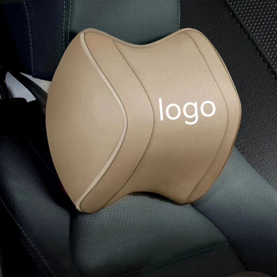 Para Mercedes Benz Asiento de Coche Reposacabezas Espuma con Memoria Cuello Almohada Accesorios Coche Foto 2 de 4