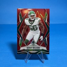 2025 Panini Phoenix - Quincy Williams #138 Red /99 - Jets