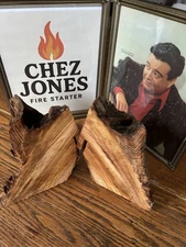 3.5 Ibs. Beautiful grain split Georgia fatwood pine Knot! Makes a nice gift.