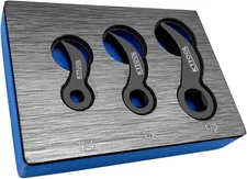 3 Pcs Pry Bar Wrench Adaptor Head Set, Crowbar Adapter Head Car Repairing Tools