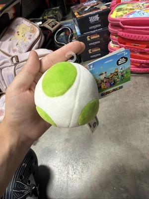 Club Mocchi Mocchi Super Mario Yoshi Egg Plush Clip-On Keychain NEW Target