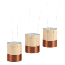  3 Pcs Voice Coil Copper Lead Bass Repair Speaker Replacement Parts