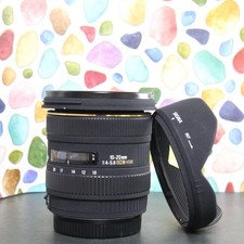   Excellent Ultra-Wide-Angle Lens SIGMA 10-20 HSM Canon