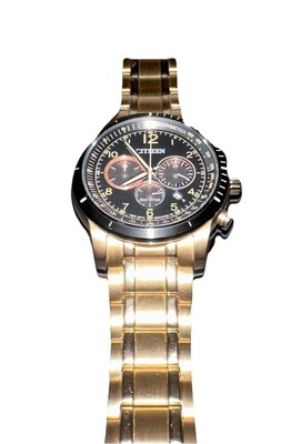 Citizen Eco-drive B620-s109469 Rose Gold Black Chrono Date Dial