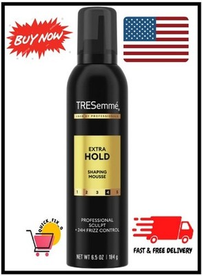 TRESemme Mousse Extra Hold for 24H Touchable Hold & Volume 6.5 oz