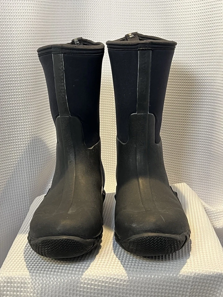 Muck Boot Hoser Classic Boots Black Mens 10/10.5 Womens 11/11.5 V43 - Image 2 of 4