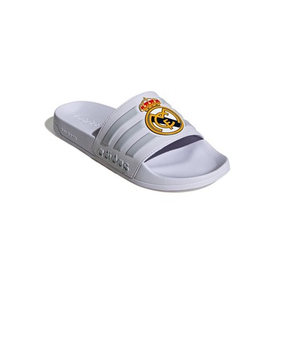  Adidas Adilette Shower Real Madrid FC Herren Flip Flops Hausschuhe Weiß  - Bild 1 von 20