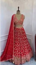 New Indian Lengha Pakistani women Bollywood Designer Wear Wedding Lehenga Choli