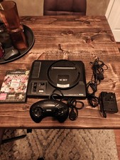 SEGA Mega Drive PAL-I Console Model 1 with 1 Pad & 1 Game All Cables 