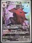 Carte Pokémon Zoroark AR 143/086 Foudre Noire & Flamme Blanche EV10.5 Neuve