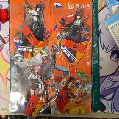 Zenless Zone Zero Official Fanta Collaboration Acrylic Stand Complete Set New