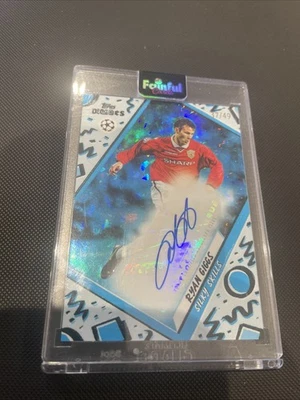 Topps Decades 1990s Ryan Giggs Manchester United Silky Skills /49 Rare Auto - Image 1 of 4