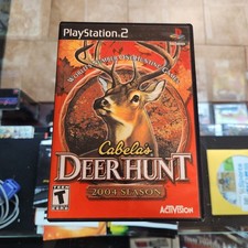 Cabela's Deer Hunt 2004 PlayStation 2, 2003 CIB, Very Good