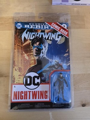 DC Page Punchers Nightwing - Actionfigur & Comic Buch - McFarlane - NEU & OVP