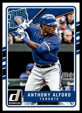 2017 Donruss Rated Rookie Anthony Alford #220
