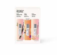 Dossier Springtime Perfume Trio Set 3pc Lavender Violet Honeysuckle