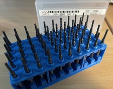 50 Diamantverzahnte Fräser - VHM Fräser - Ø 2,00 mm