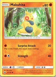 Makuhita 67/149 Sun & Moon Base Set Common