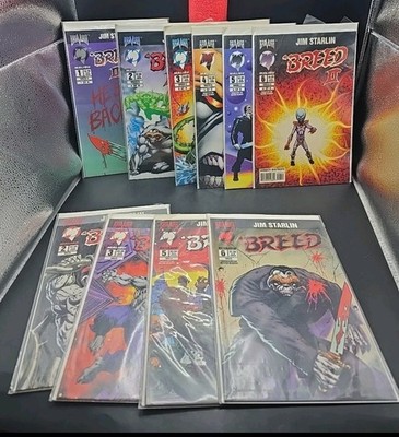 Breed 2,3,5,6 And Breed 2 1-6 Comics