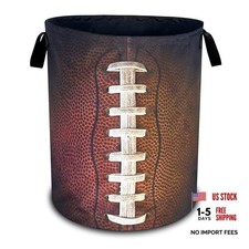 Laundry Basket Oxford Cloth Ball Texture Laundry Hamper With Handle Football