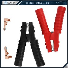 2pcs Battery Booster Jumper Cables Clamps Heavy Duty Power Jumper Replacement