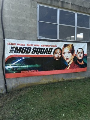1998 The Mod Squad MGM Vinyl 10 Foot Banner Clair Danes