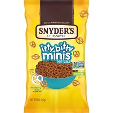 Snyder's of Hanover, Itty Bitty Minis Pretzels, 12 Oz Bag