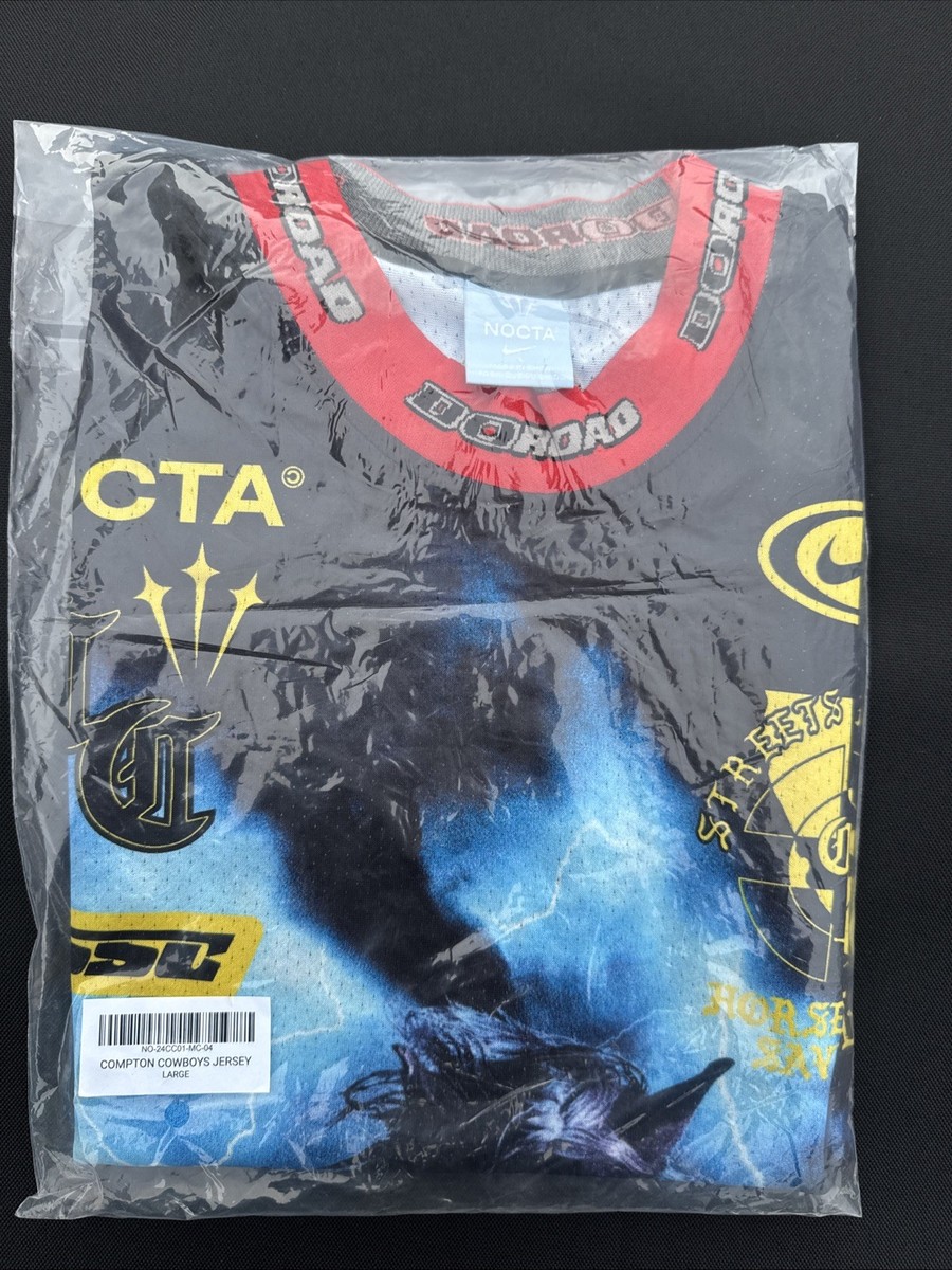 NIKE X NOCTA COMPTON COWBOYS LARGE UNRELEASED JERSEY DRAKE FRIENDS