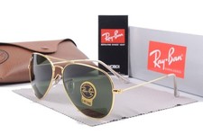 Ray-Ban RB3025 Aviator Sunglasses Gold Frame Gradient Lens 58mm