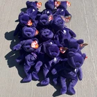 Huge Lot 13 Vintage 1997 Purple Princess Diana Ty Beanie Baby Collectible Bears