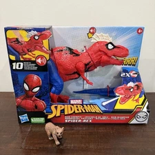 Marvel Spider-Man Web Chompin' Spider-Rex T-Rex 16-Inch Action Figure w/ Sounds