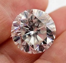 4.7 Ct Lab Grown Round Diamond IF Grade 11 X 11 IGL Certified Gemstone 6FHS
