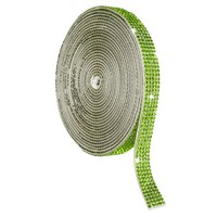 Selbstklebendes Strassband, Rolle, 3,7 M, 5 Reihen, HellgrüN