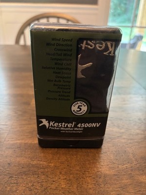 Kestrel 4500 NV new in box never been used.