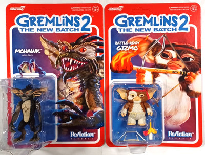 GREMLINS Mohawk  & Gizmo (Battle Ready) Super7 / Reaction - 10 cm / 3 3/4''