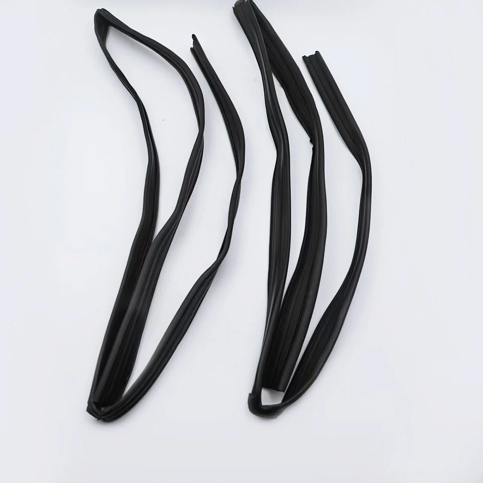 4X Weatherstrip Door Window Rubber Channel Seal For 2002-2006 Toyota Corolla US Foto 3 de 4