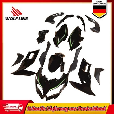 Fairing Kits Bodywork For Kawasaki Versys KLE 650 2015-2021 ABS Plastic Black