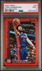 Cade Cunningham Red Holo Foil Jersey #2/5 PSA 9 Mint 2025-26 Topps #40 Pistons