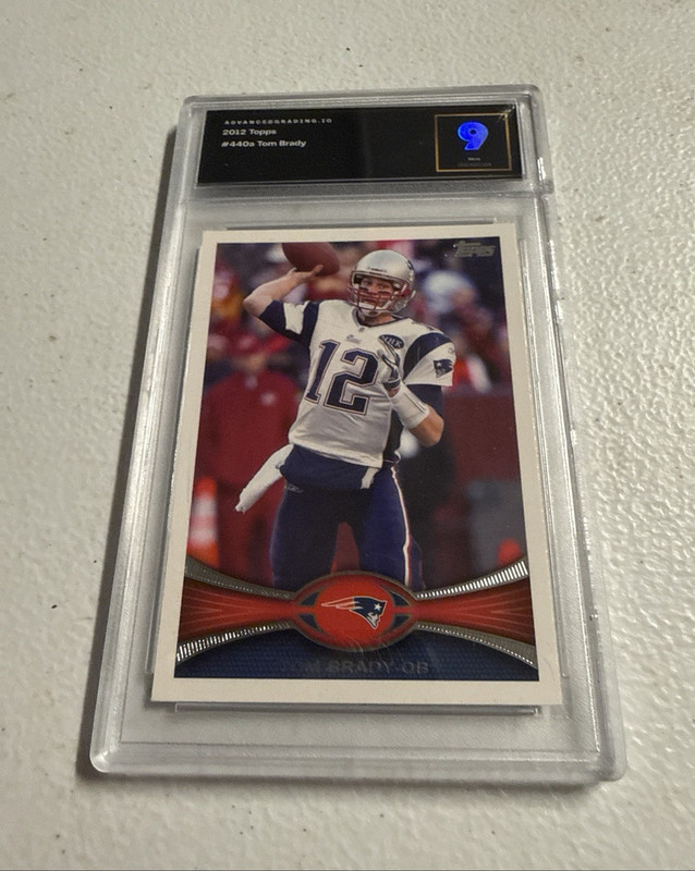 Topps 2012 Topps Tom Brady #440 New England Patriots PSA 9 Graded Card