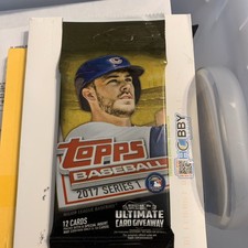 2017 Topps Series 1 Baseball pack 12 kart