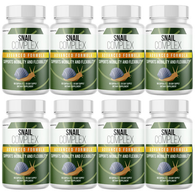 Snail Complex Joint Health Support, Advanced Formula,Mobility- 8 Bots Official