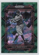 2023 Panini Prizm Green Ice Prizm Dave Bancroft #223 HOF 0c6