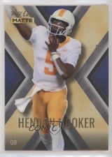 2022 Wild Card MATTE National Convention Blue - Gold X 1/1 Hendon Hooker 2h4