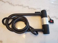 Bell Sports Catalyst 550 Bicycle U-Lock with Bonus Cable New