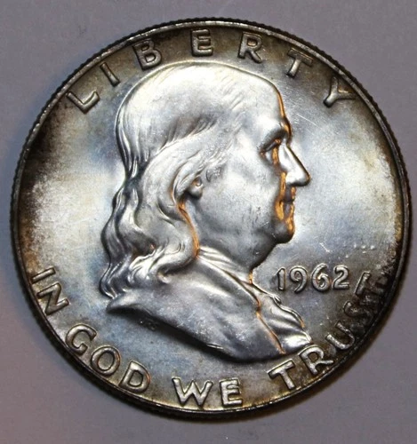1962-D Franklin Half Dollar - BU - #9481D