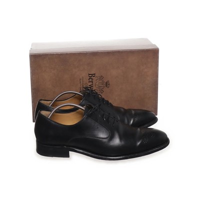 Berwick, Schnürschuhe, Größe: 42 1/2, Schwarz, Herren #QJk