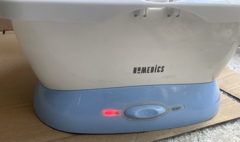 HoMedics ParaSpa Plus Paraffin Bath Home Spa Treatment-PAR300 Tested Working Goo