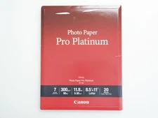 Canon Genuine Photo Paper Lot 160+ Platinum Luster Glossy Matte 4x6 8x10 8.5x11