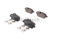4 St. Bosch Bremsbelagsatz, Scheibenbremse 0986494588